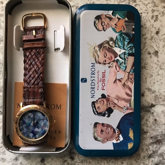 RARE VINTAGE 1990’s MOSIAC FOSSIL WATCH SC-5289 - Picture 7 of 8